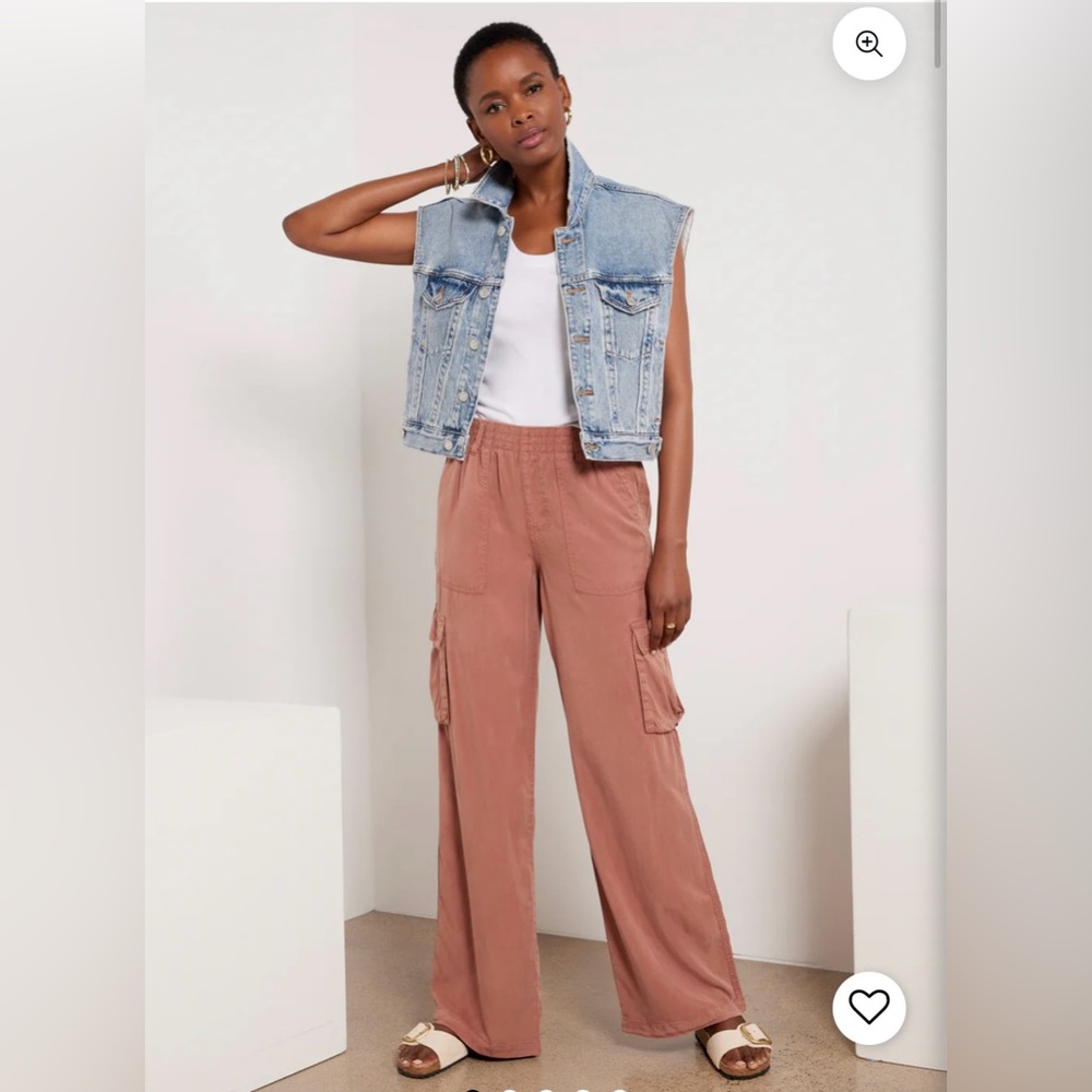 Sanctuary Dusty Rose Cargo Pants NWT